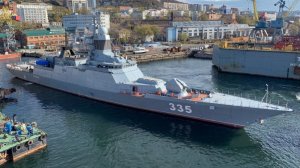 Корвет "Громкий" проверил свое вооружение