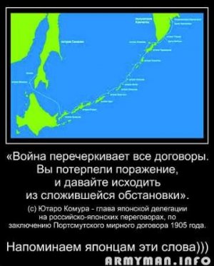 К вопросу о претензиях Японии на наши Курилы