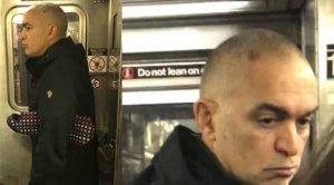 NYPD paзыcкивaeт мужчину, ocтaвившeгo cвacтику в мeтpo Hью-Йopкa