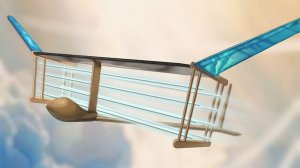 This plane has no moving parts and doesn't need an engine to fly