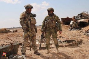 Россия создала свою военную базу вблизи американской базы Ат-Танф