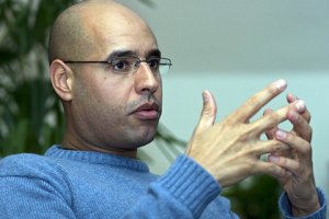 Сын Каддафи попросил помощи у Путина