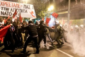Визит Ангелы Меркель в Грецию спровоцировал беспорядки в Афинах