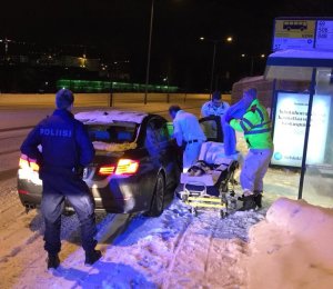 В финской столице у женщины приняли роды у автобусной остановки