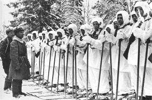 [История ВОВ]  27 против 400, или подвиг чекистов-лыжников у деревни Хлуднево