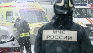 Пожар в московской девятиэтажке: взорвался газовый баллон