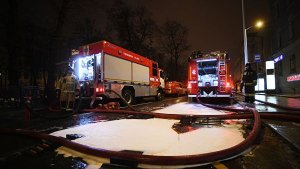 При пожаре в центре Москвы погибли четыре человека
