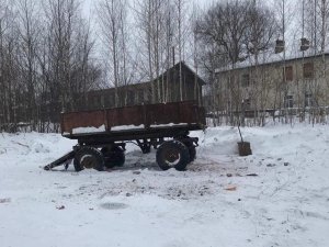 В Кировской области из поселка Затон вывезли свалку мусора