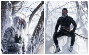 Сёрферы оседлали волны в –34°C и показали, что с ними стало