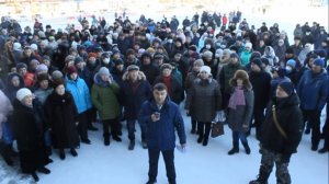ВИДЕО: В Башкирии люди массово вышли на улицы в связи с экологической катастрофой