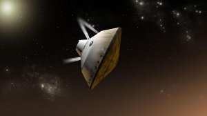 Инженеры NASA предложили исследователям Марса сэкономить на парашютах и садиться на ракетной тяге