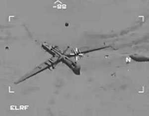 Опубликовано видео приземления Ираном дрона США с помощью российских систем РЭБ