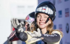 Никитина стала первой российской скелетонисткой, выигравшей Кубок мира