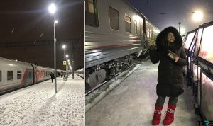 Путешествие американской журналистки по России на поезде взбудоражило социальную сеть Твиттер