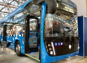 КАМАЗ представил электробус на выставке «Электро-2019»