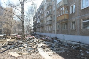 В Кирове ликвидировали свалку строительного мусора площадью около 700 квадратных метров