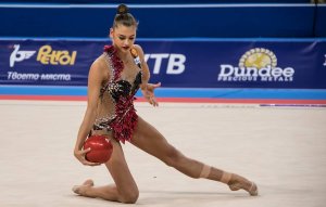 Александра Солдатова победила во всех дисциплинах на этапе Кубка вызова по художественной гимнастике ((В командных соревнованиях сборная России заняла первое место.....)