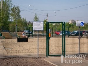 «Это должно стать частью культуры, как в Европе». Тагильчане тестируют первую специализированную площадку для выгула собак в парке «Народный»