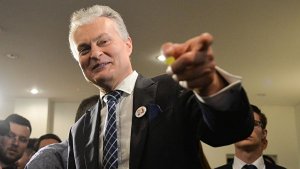 Гитанас Науседа побеждает на выборах президента Литвы