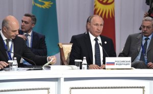 Евразэс расширятся. Сегодня к зоне свободной торговли присоединяется Сербия. На очереди Сингапур, Иран, Израиль, Египет и Индия - В. Путин