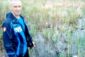 В Тюмени многодетный инвалид хочет подарить Путину участок на болоте