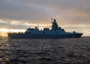 Фрегат "Адмирал Горшков" берет курс на Кубу
