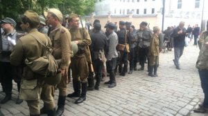 Выборг готовится к реконструкции освобождения от финских захватчиков.