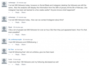 Instagram : блогеры по всему миру пожаловались на непонятное исчезновение тысяч подписчиков