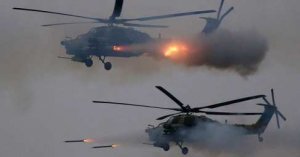 Пуск «Хризантемы-В» с новейшего Ми-28НМ: кадры первого применения самой мощной противотанковой ракеты в России