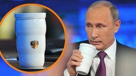 Термокружка Путина стала хитом продаж в Китае