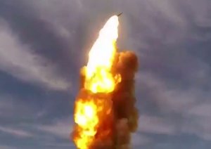 Воздушно-космические силы выполнили пуск новой противоракеты системы ПРО