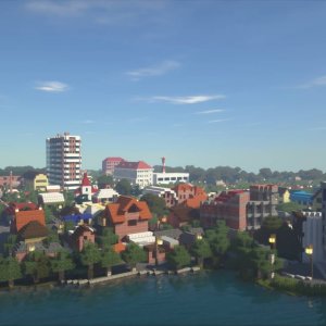 Школьник построил копию Краснодара в Minecraft