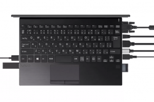 VAIO представила ноутбук с огромным количеством разъемов и портов