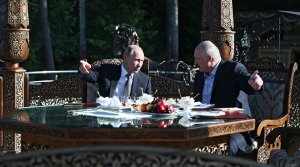 Путин и Лукашенко побывали на службе в Валаамском монастыре