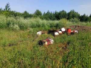 В Кирово-Чепецком районе обнаружено токсичное «болото»