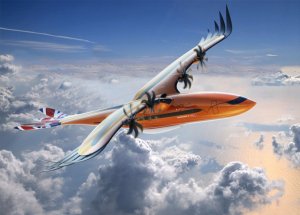 Airbus представил концепт «пернатого» пассажирского самолета
