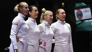 Российские шпажистки — серебряные призёры командного турнира ЧМ по фехтованию