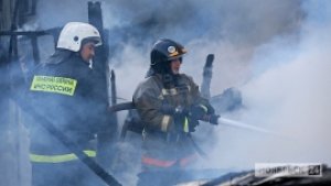 Пожар в Ростовской области