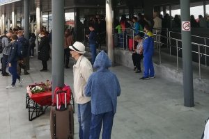 Аэропорт Тюмени эвакуировали из-за загоревшегося жира