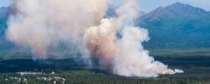 Из-за аномальной жары Аляску охватили лесные пожары