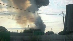 На складе под Ачинском прекратилась детонация пороховых зарядов