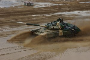 Российские танки Т-72Б3 установили три мировых рекорда скорости