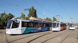 В Краснодаре запустили первые в России «географические» трамваи. Они расскажут о Пржевальском, Крузенштерне и других первооткрывателях