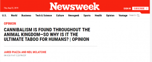 Newsweek: Время пересмотреть табу на каннибализм?