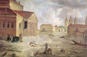 316 лет назад, 30 августа 1703 года, произошло первое наводнение в истории Санкт-Петербурга — через три месяца после закладки города