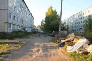 ОНФ просит власти Сыктывкара обеспечить жителей улицы Национальной мусорными контейнерами и ликвидировать прорыв трубы
