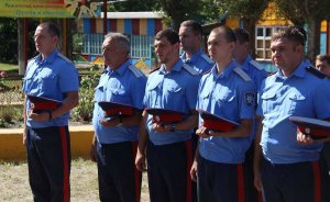 В Миллеровский район приехали казаки со всей Ростовской области