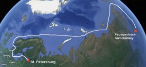 Атомный лихтеровоз «Севморпуть» с грузом камчатской рыбы скоро прибудет в Санкт-Петербург