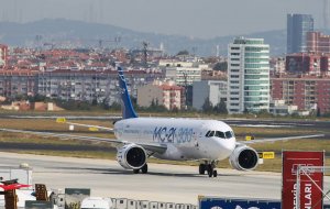 Российский самолет МС-21 совершил первый международный полет