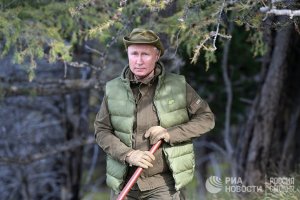 En Son Haber (Турция): Путин и Шойгу в лесу.